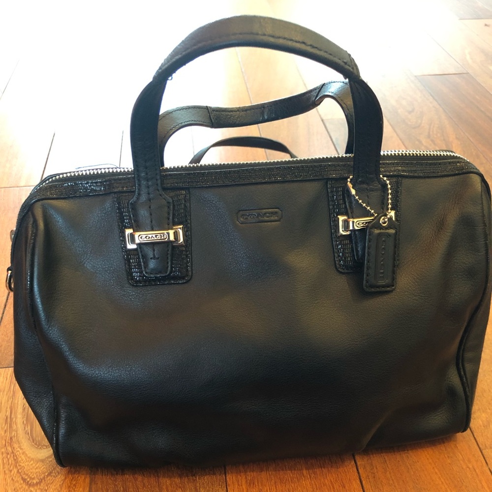 Black Coach Crossbody